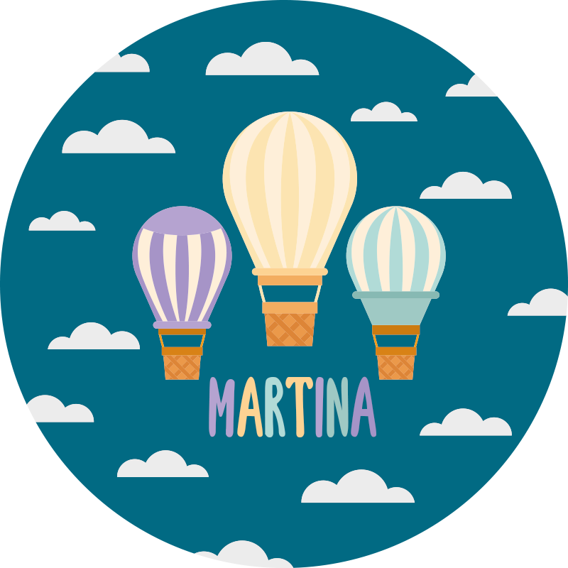 Luftballonger med namn Andra Vinylmattor - Tenstickers