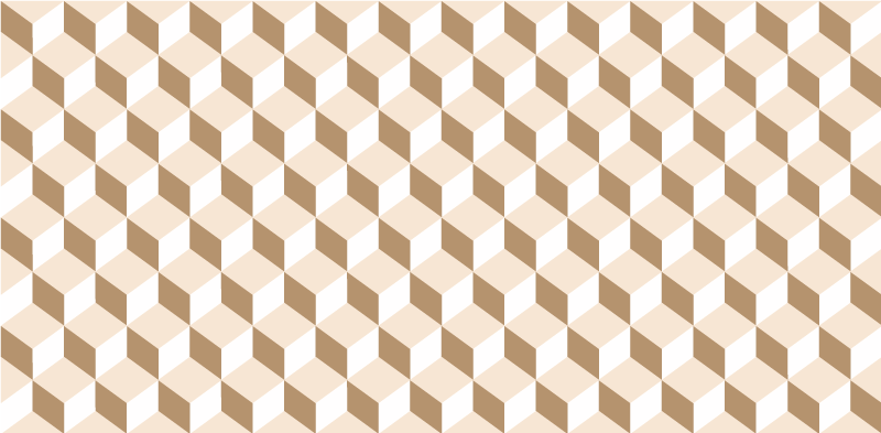 Modern kub beija modern matta - Tenstickers