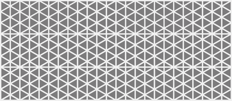 Triangulärt grått element Vinylmatta Kök - Tenstickers