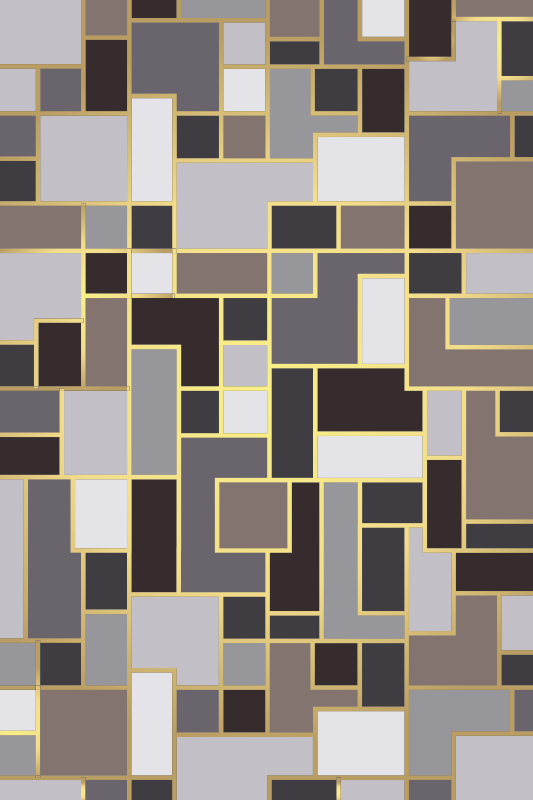 Polerad grå design Vinylmatta steneffekt - Tenstickers