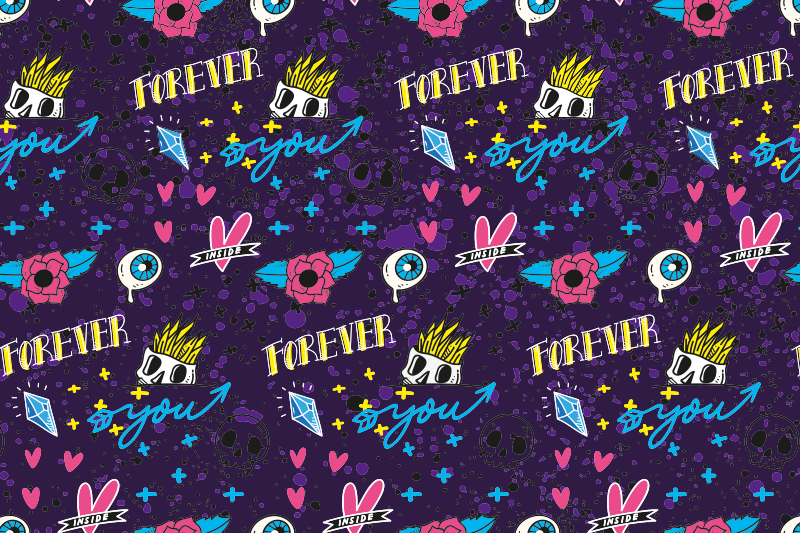 För alltid designar du Andra Vinylmattor - Tenstickers