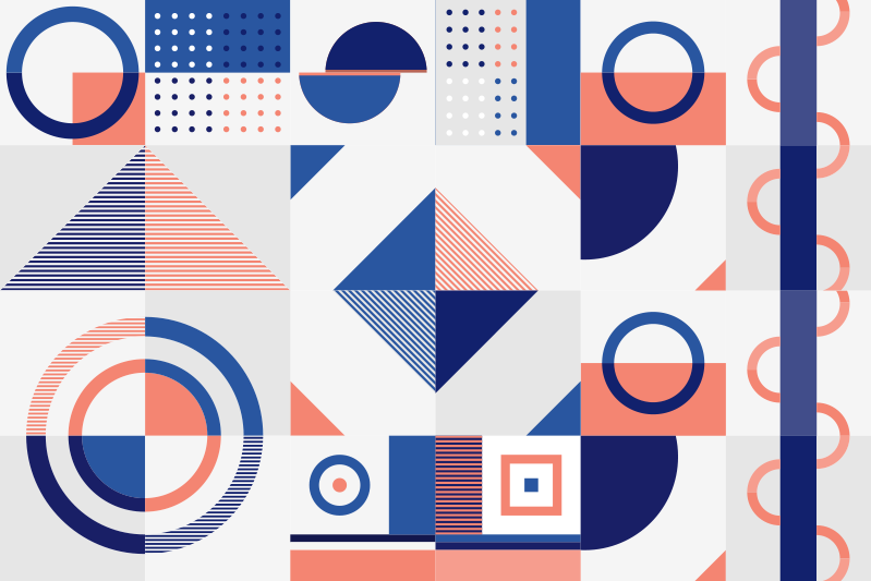 Skandinaviska geometriska mönster geometriska mattor - Tenstickers