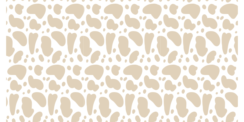 Beige girafffläckar Vinylmatta djurtryck - Tenstickers