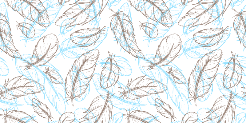 Naturinspirerade löv Vinylmatta foajé - Tenstickers