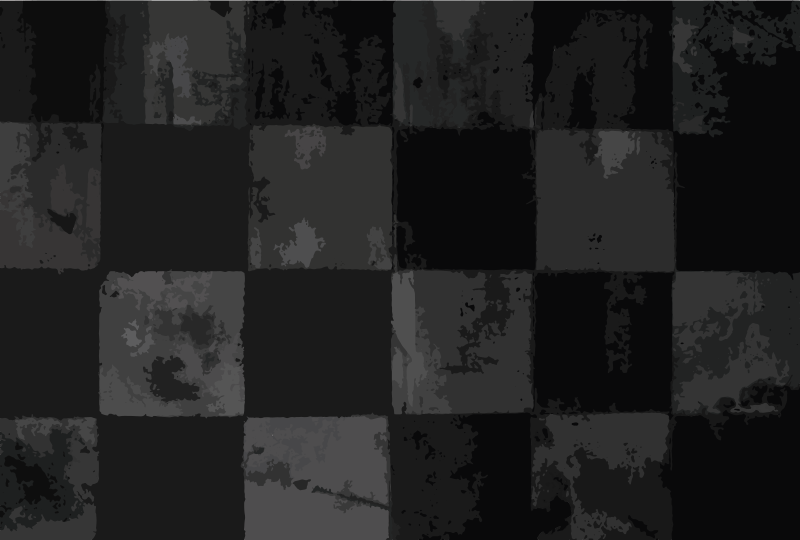 Rutig layout Vinylmatta kakeleffekt - Tenstickers