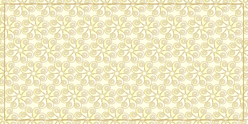 Spiralformade himlamotiv Vinylmatta Stjärnor - Tenstickers