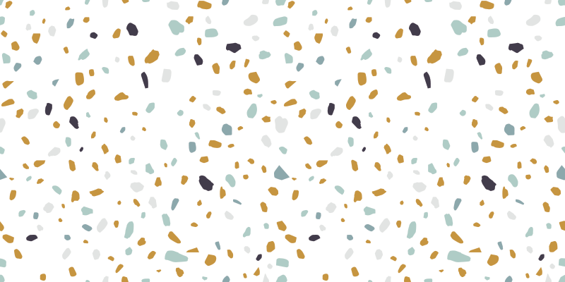 Nordisk stil terrazzo textur matta - Tenstickers