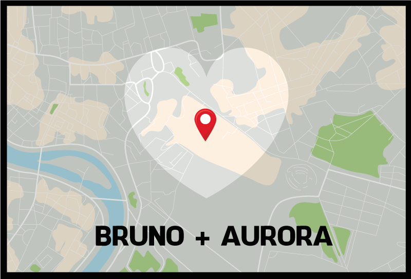 Anpassad kartplats Vinylmatta namn - Tenstickers