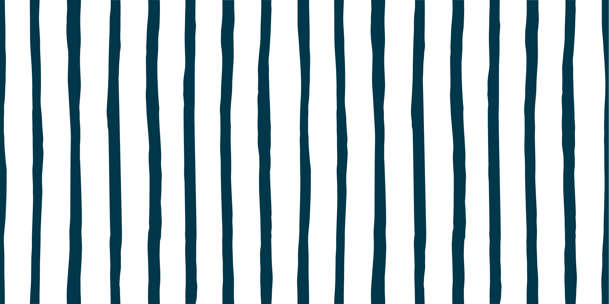 Blå och vita marinränder vinylmatta - Tenstickers