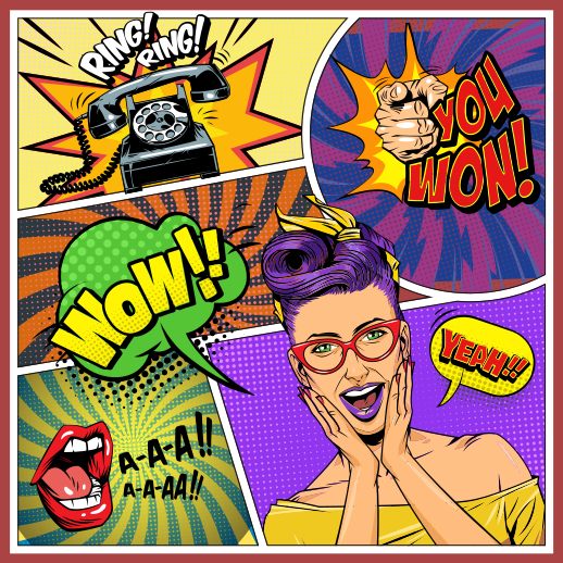 Popkonstuttryck Andra Vinylmattor - Tenstickers