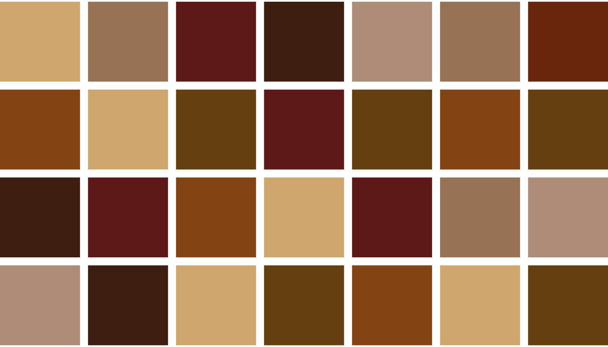 Varma färgblock Vinylmatta badrum - Tenstickers