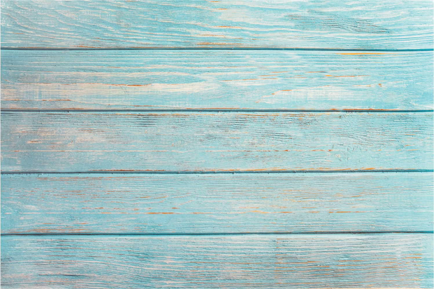 Mönster blå trä vinyl matta - Tenstickers