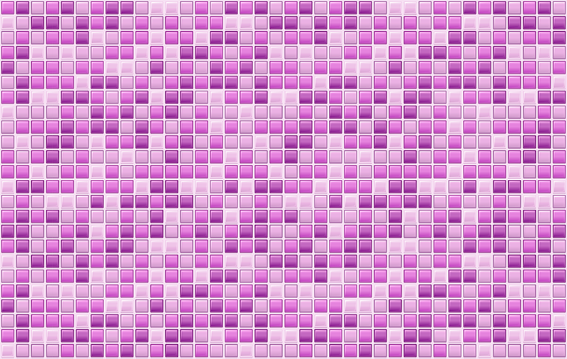 Lila nyanser kakel kök golvplattor - Tenstickers