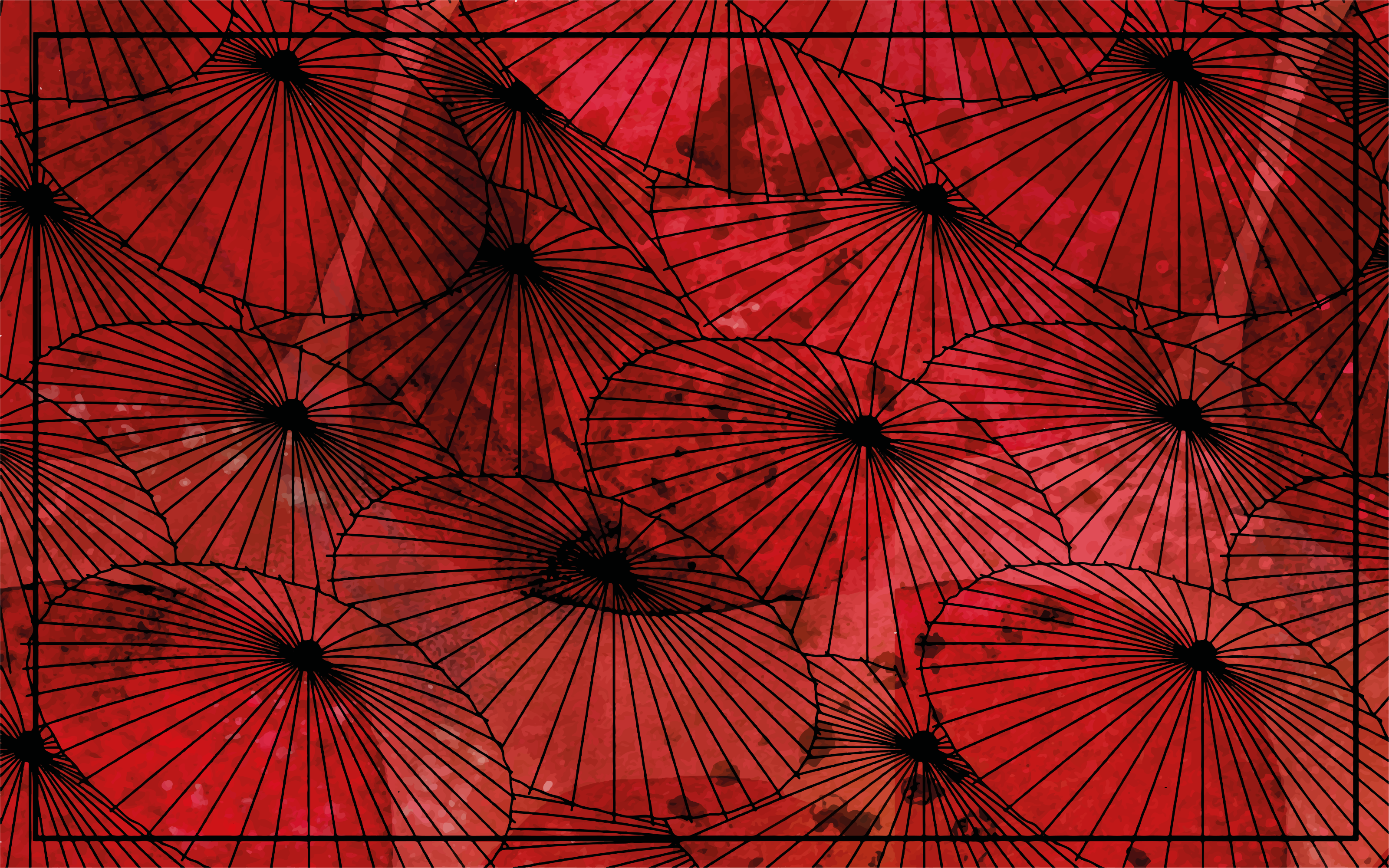 Mönstrad röd yta Vinylmatta textur - Tenstickers