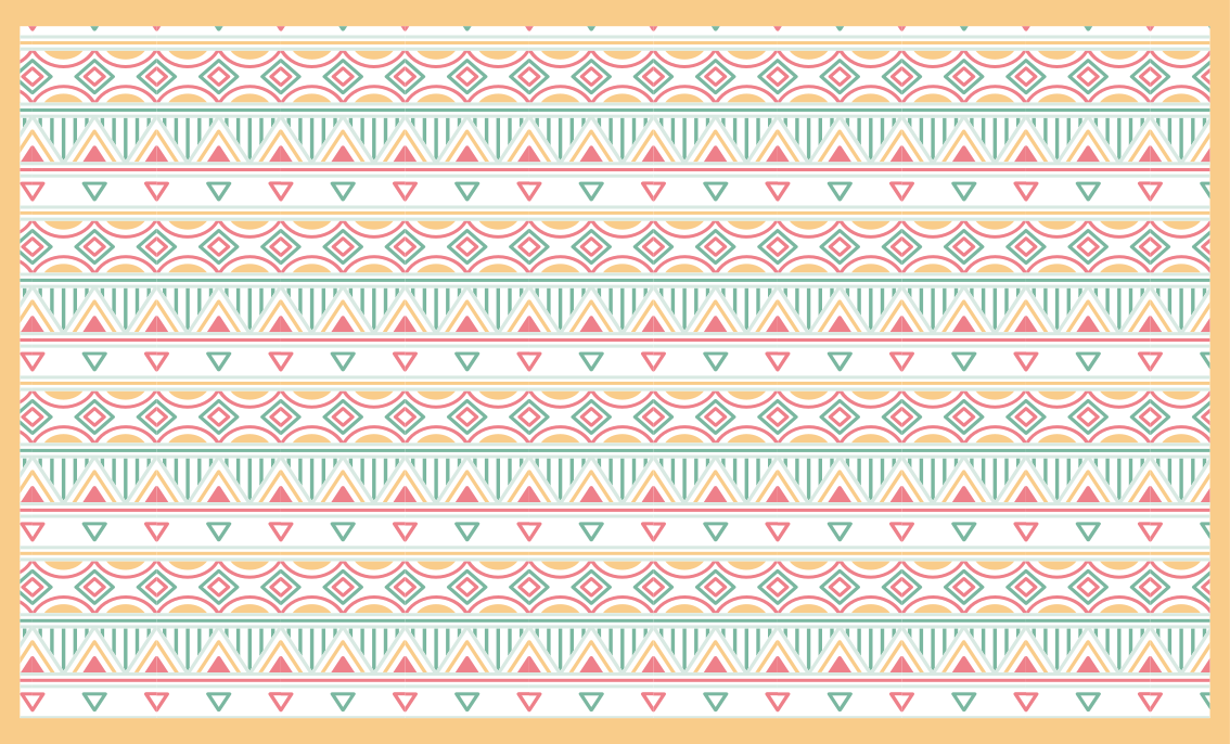 Boho och hippie-stil sovrumsmatta - Tenstickers