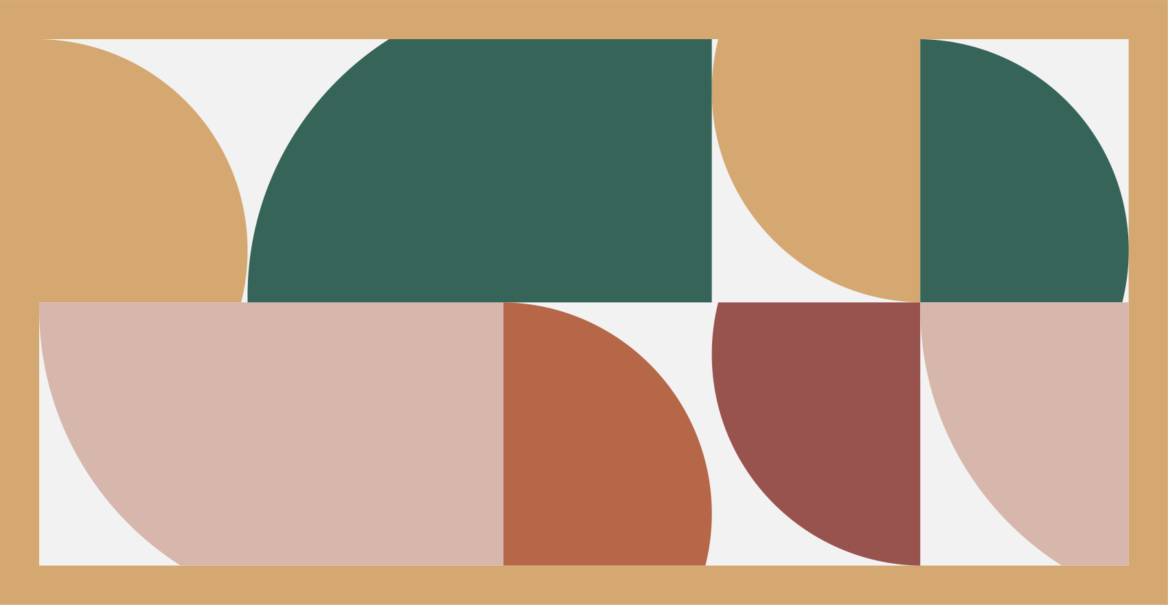 Abstrakt mönster geometrisk matta - Tenstickers