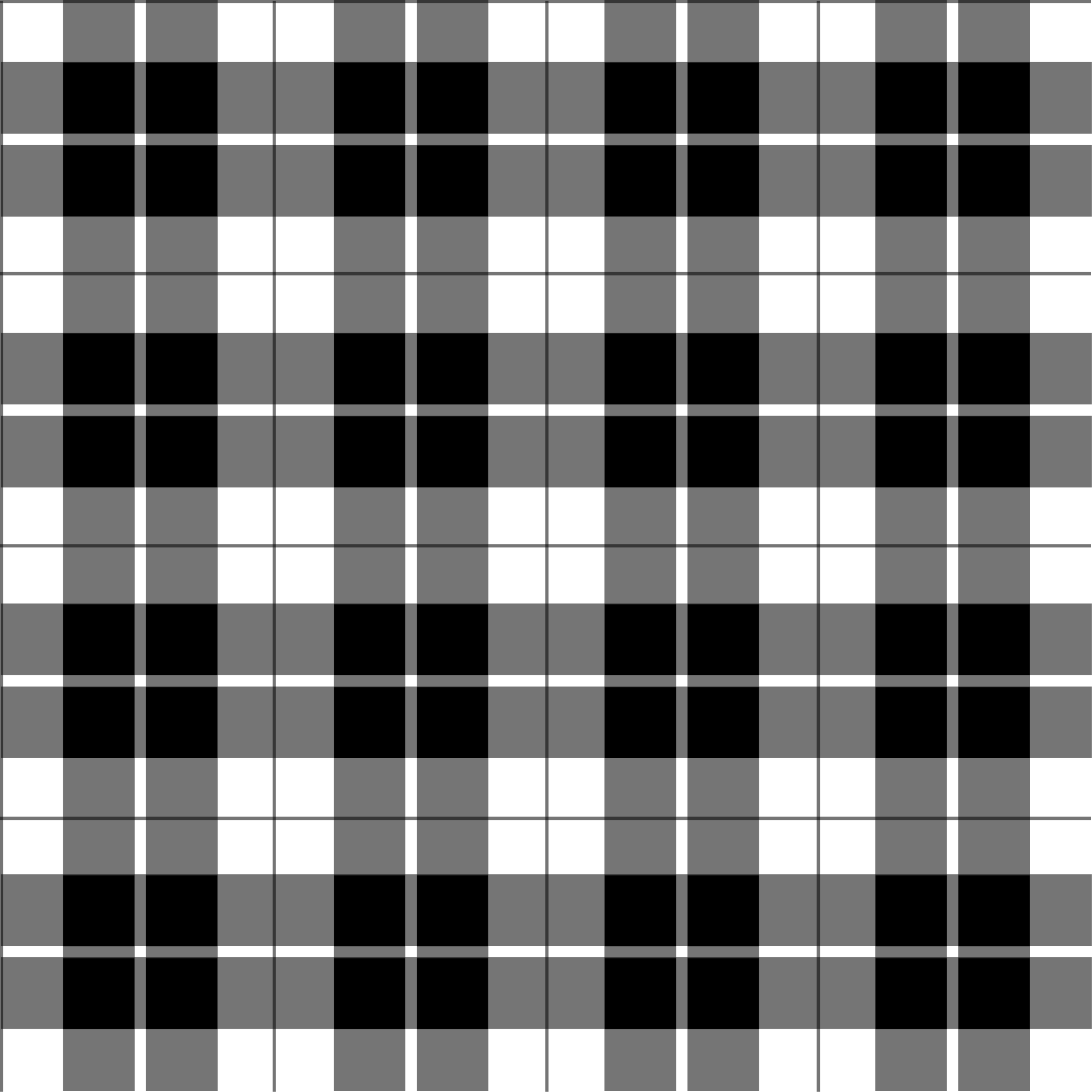 Svartvit ruta Vinylmatta geometrisk - Tenstickers