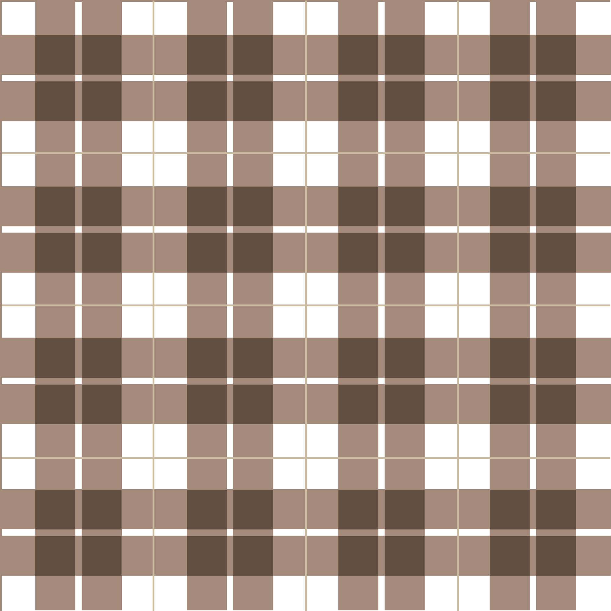 Jordnära toner check Vinylmatta kakeleffekt - Tenstickers