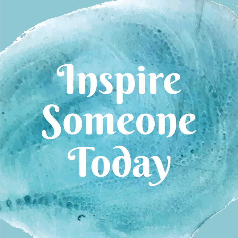 Vinylmattor med fraser motivationscitat splash - Tenstickers