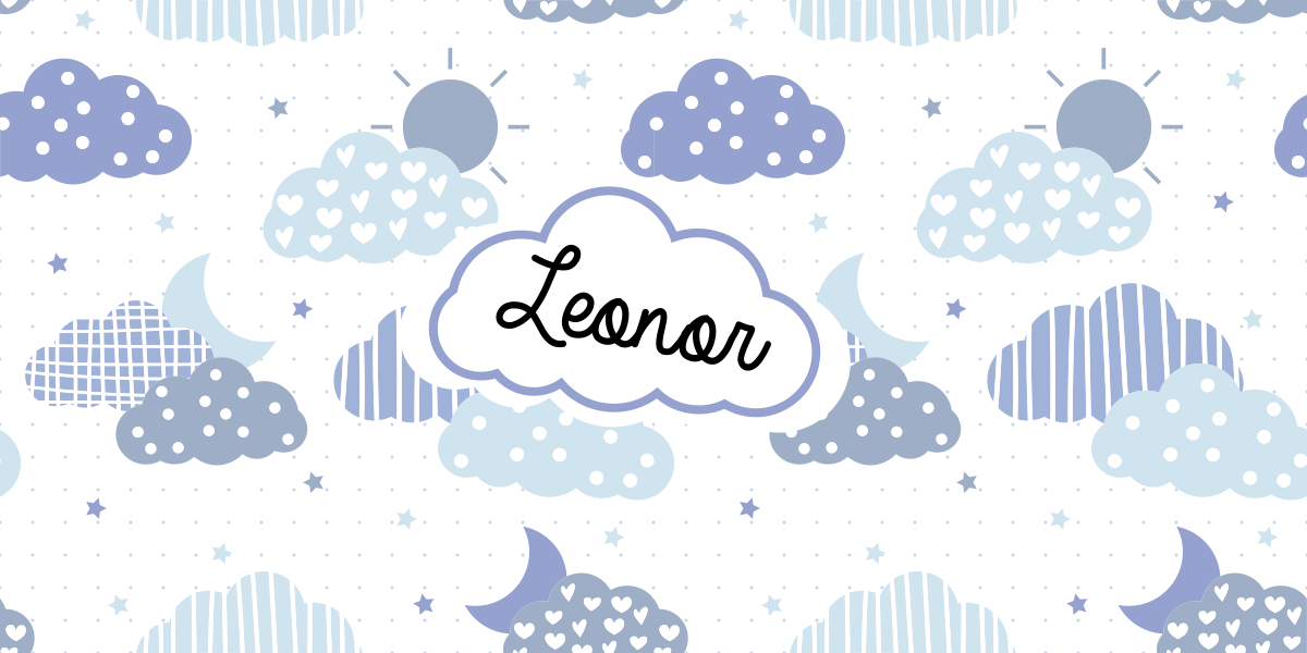 Molnmönster Vinylmatta namn - Tenstickers