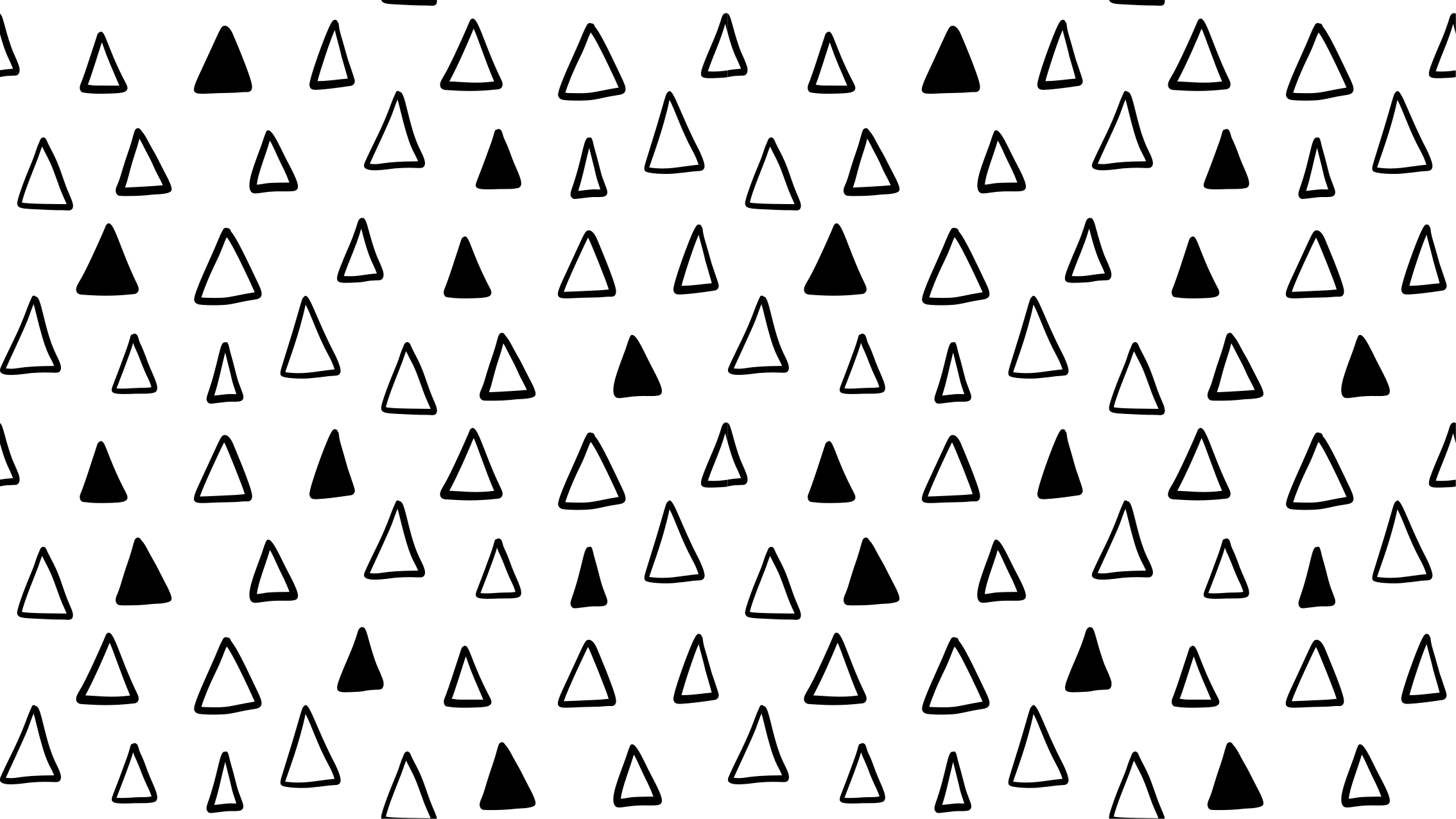 Vinylmatta stjärnor triangelmönster - Tenstickers