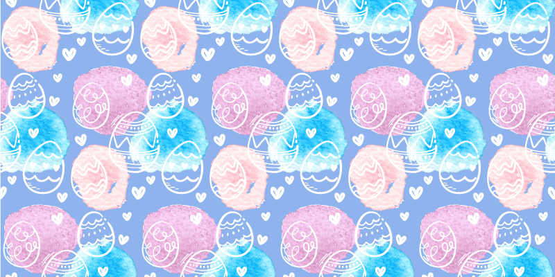 Färgglada påskägg Andra Vinylmattor - Tenstickers