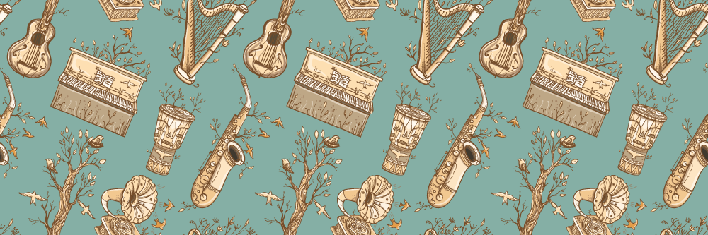 Idé om musikinstrument Andra Vinylmattor - Tenstickers