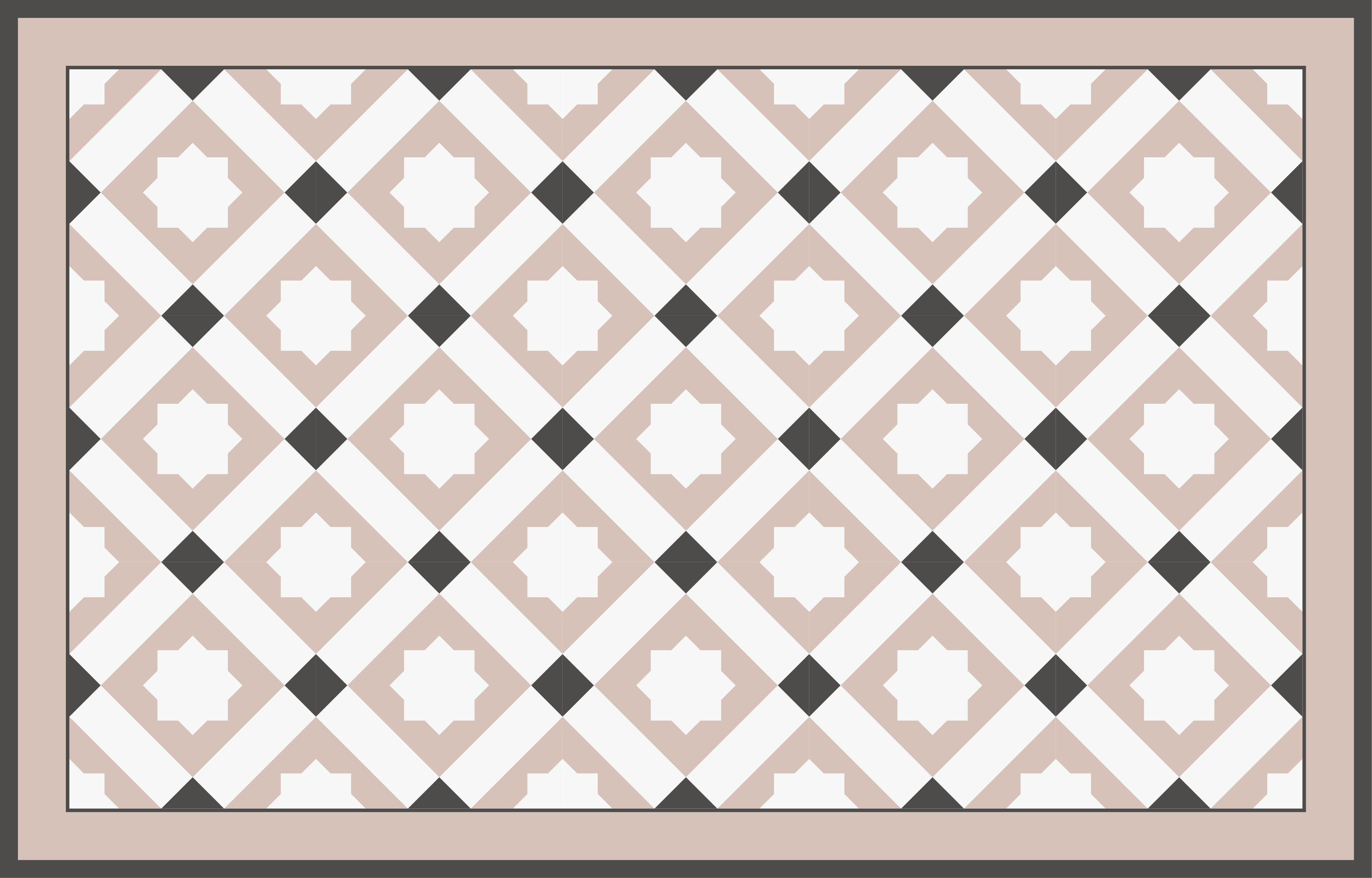 Gometriska stjärnor Vinylmatta badrum - Tenstickers