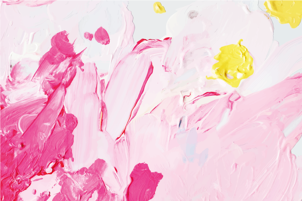 Färgstark rektangulär matta i akrylborstslag - Tenstickers