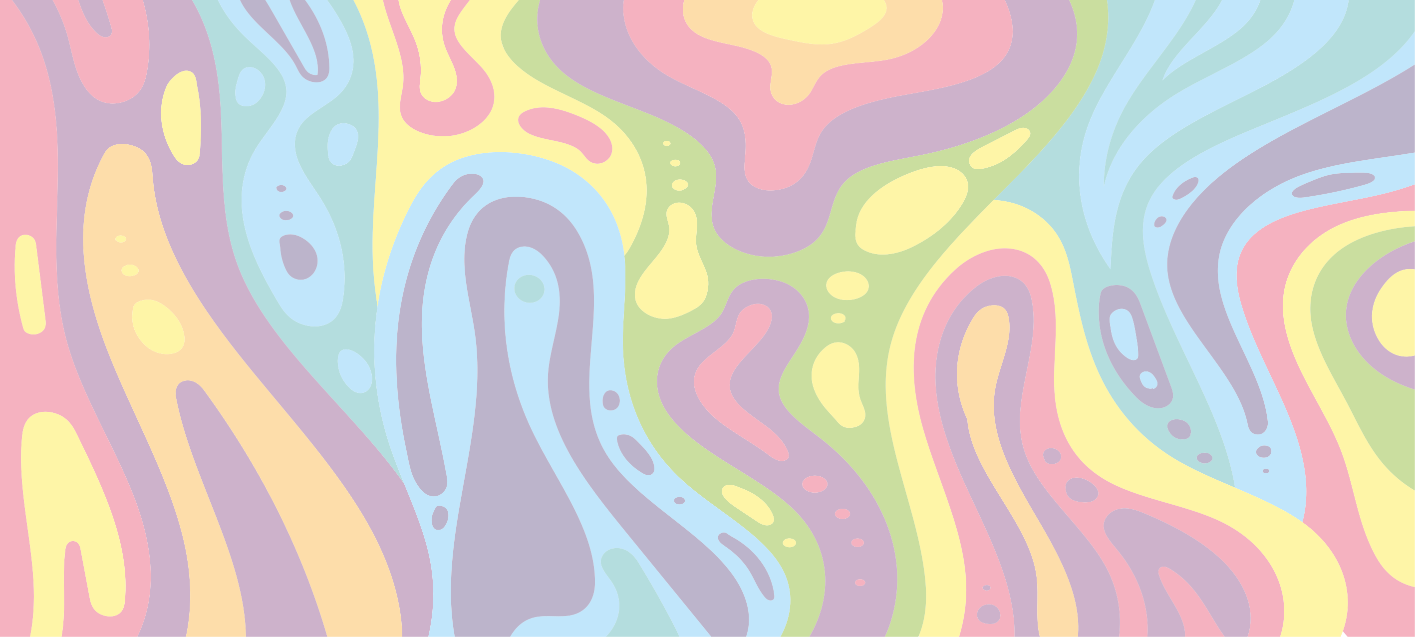 Färgglad lava lampa effekt modern matta - Tenstickers