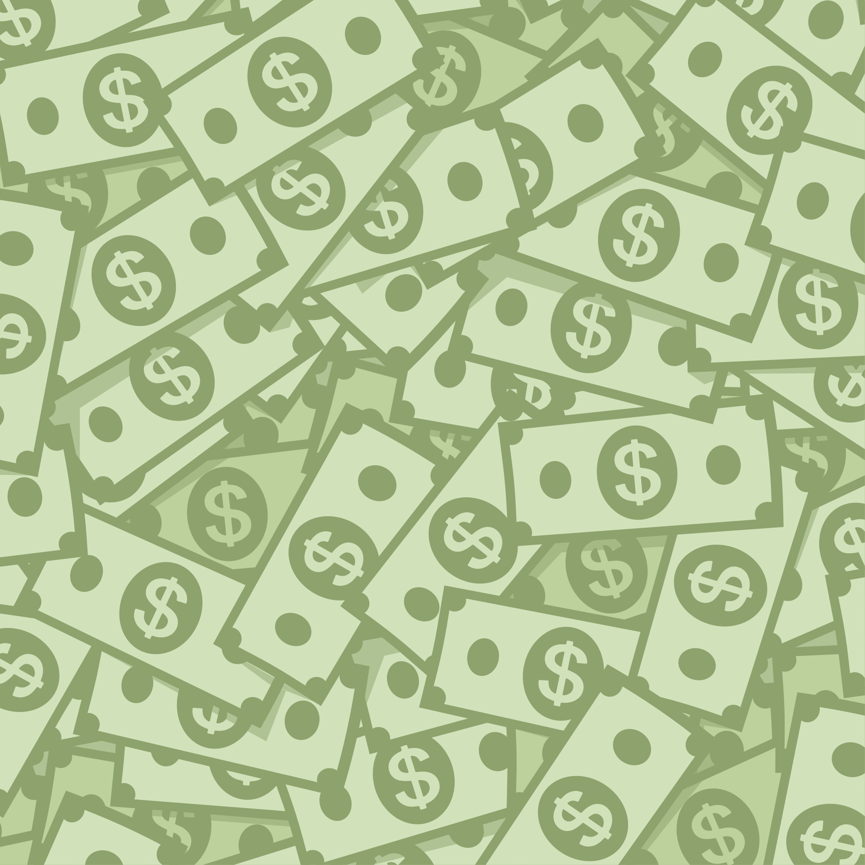 Pengarmönster Vinylmatta årgång - Tenstickers