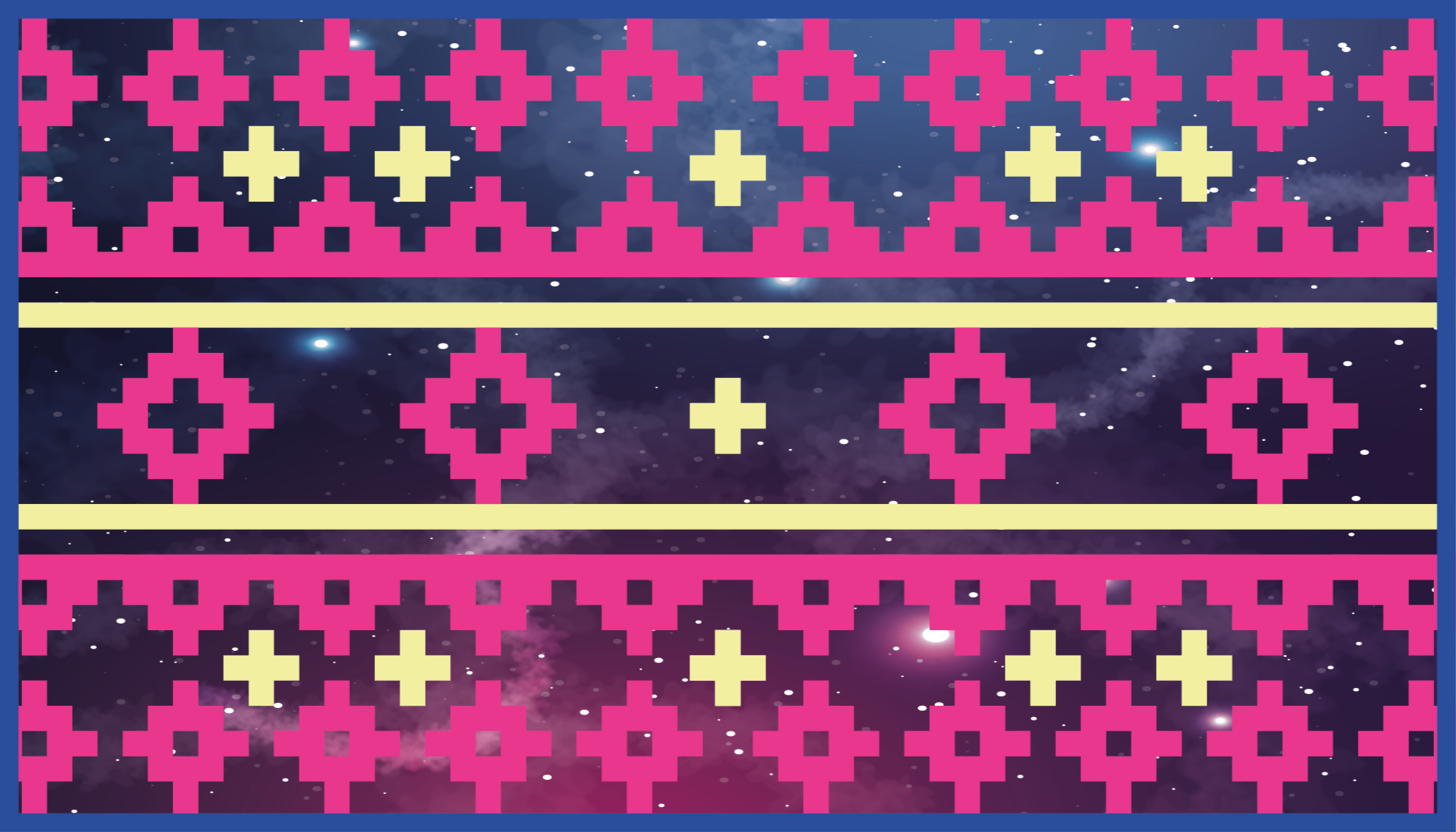 Geometriskt kosmosmönster Vinylmatta Världskarta - Tenstickers