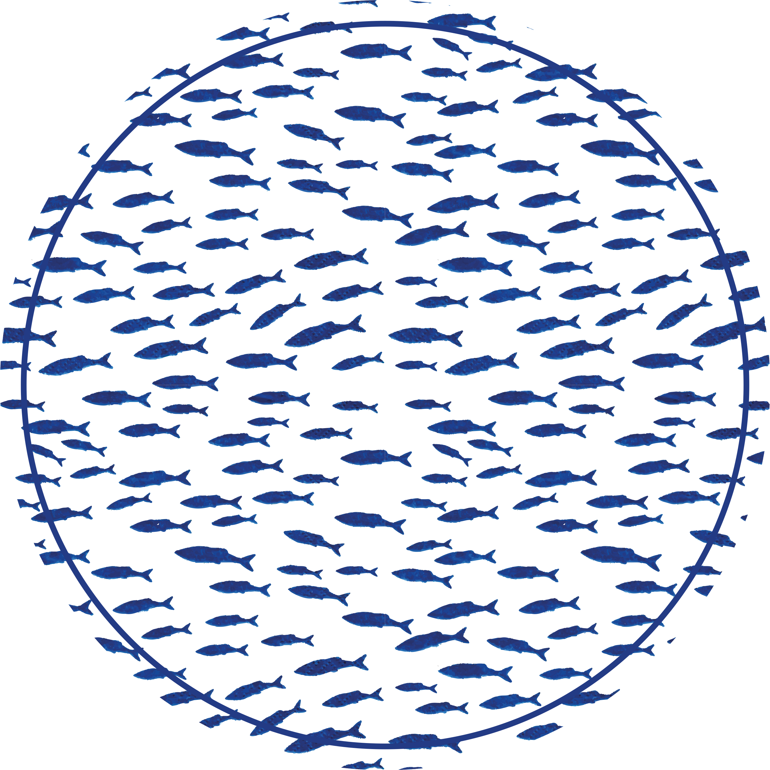 Fiskstim Vinylmatta djurtryck - Tenstickers