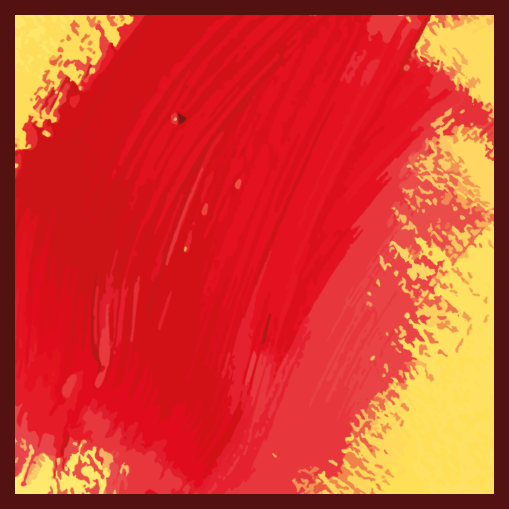 Livfull färgklick Vinylmatta modern - Tenstickers