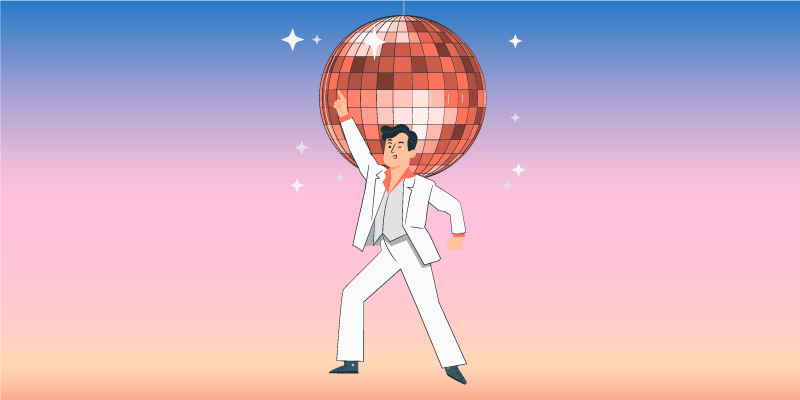 Dansfestvibbar Andra Vinylmattor - Tenstickers