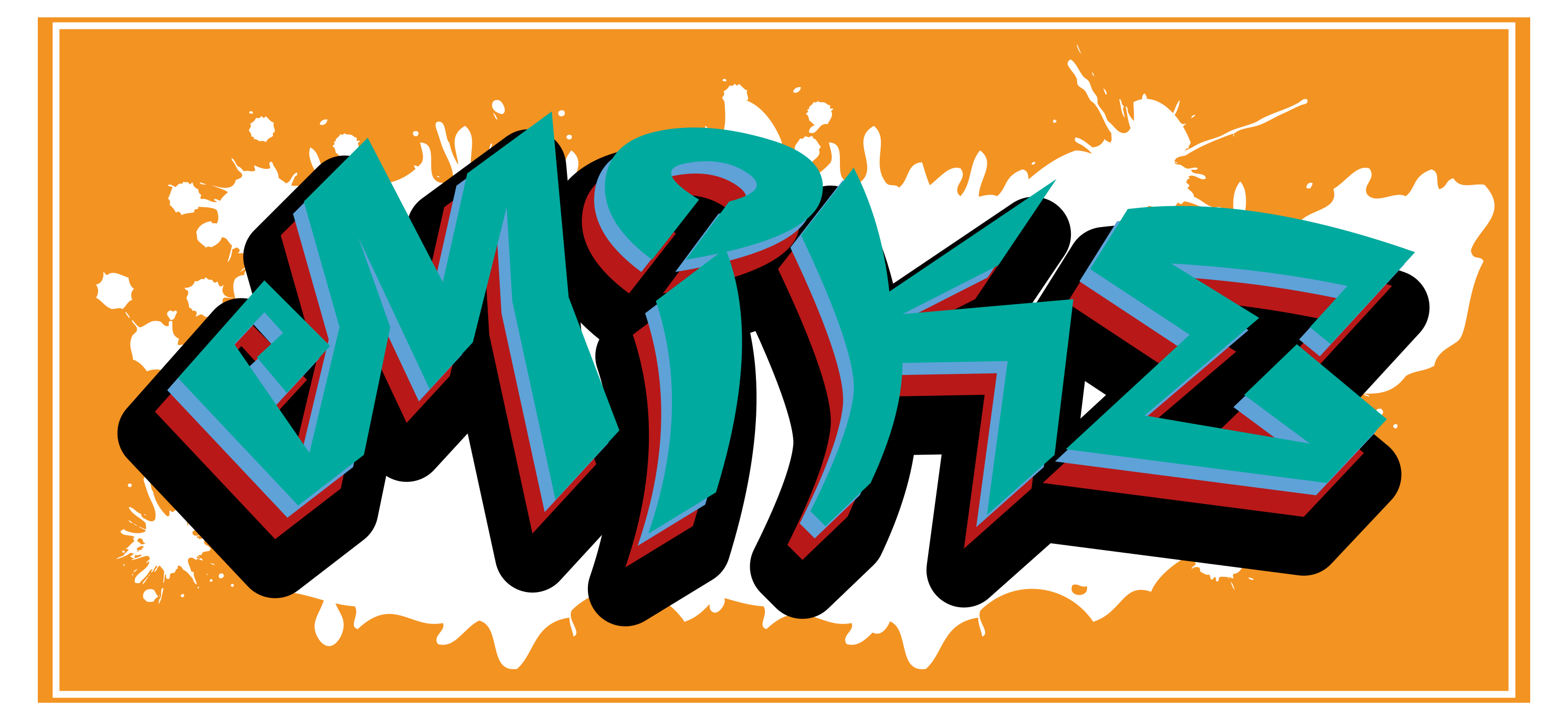 Wild style king graffiti personlig matta - Tenstickers