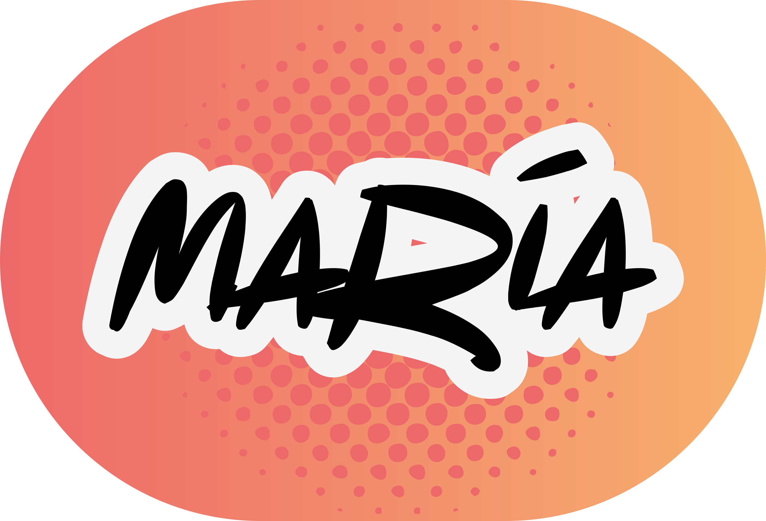 Namndesign Vinylmatta namn - Tenstickers