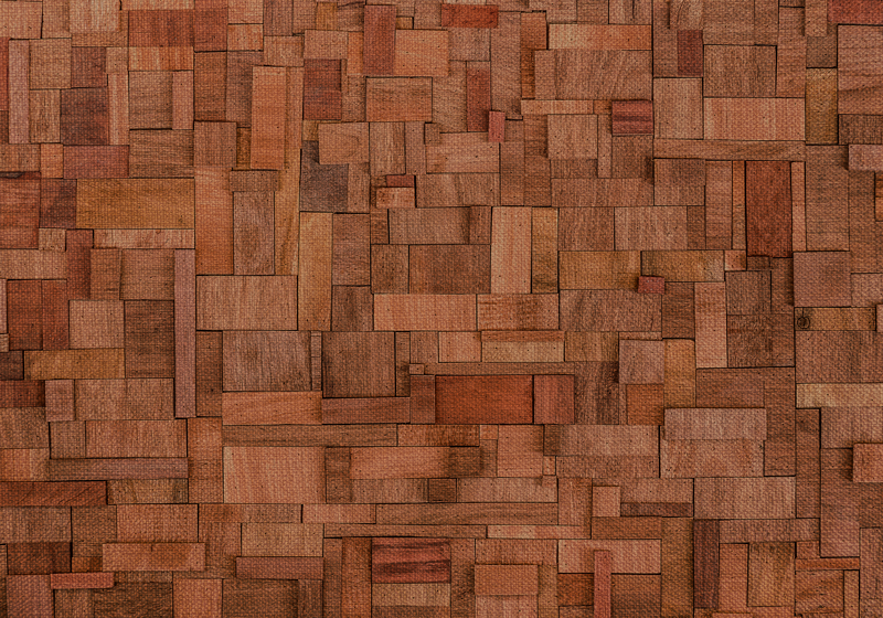 Imitation av trästenar träeffekt vinylmatta - Tenstickers