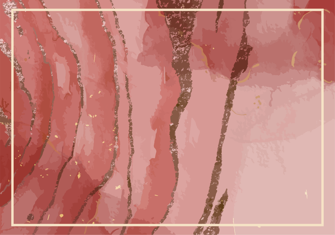 Eleganta rosa virvlar vinylmatta i marmor - Tenstickers