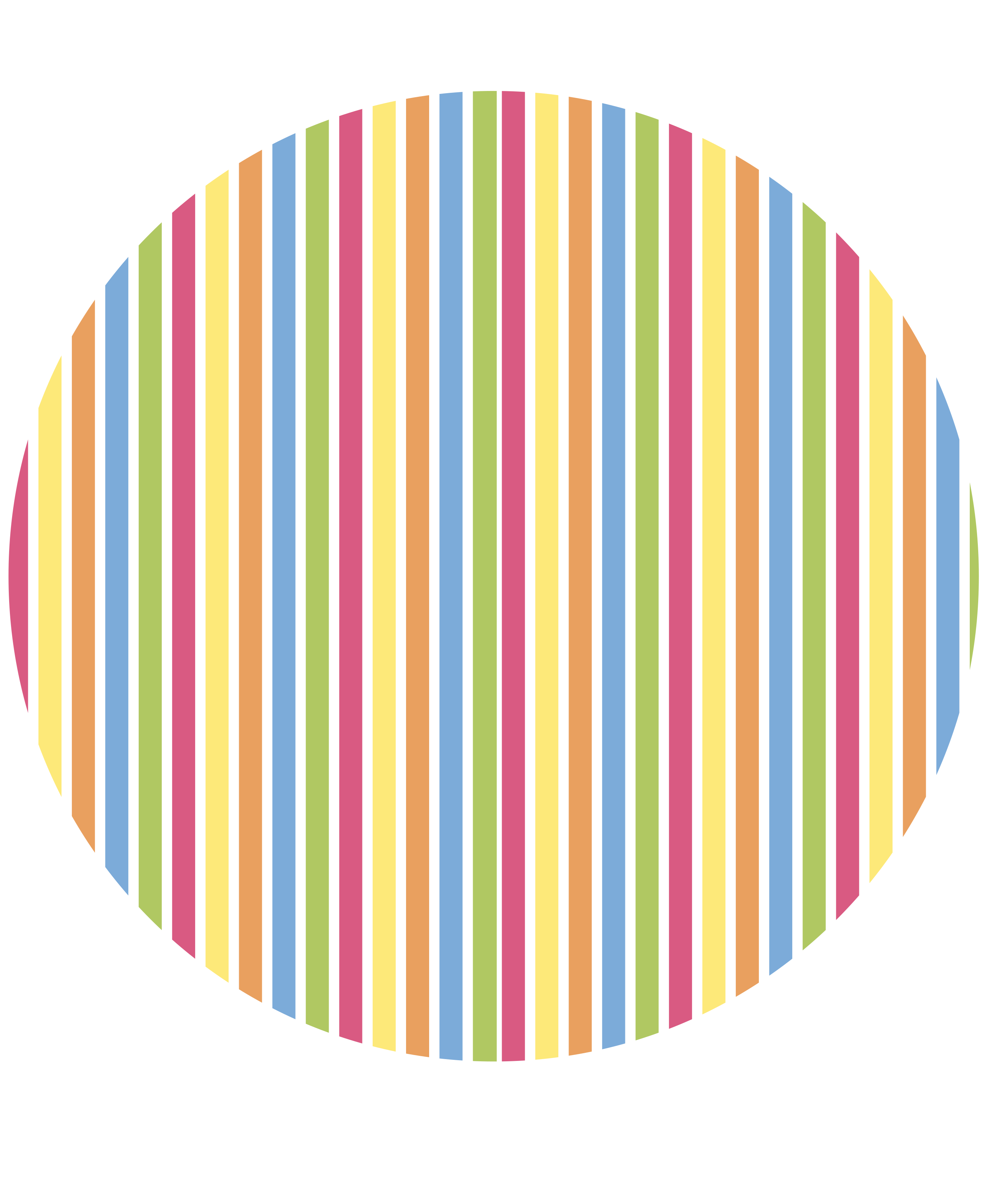 Vinlymatta randiga livlig randig stil - Tenstickers