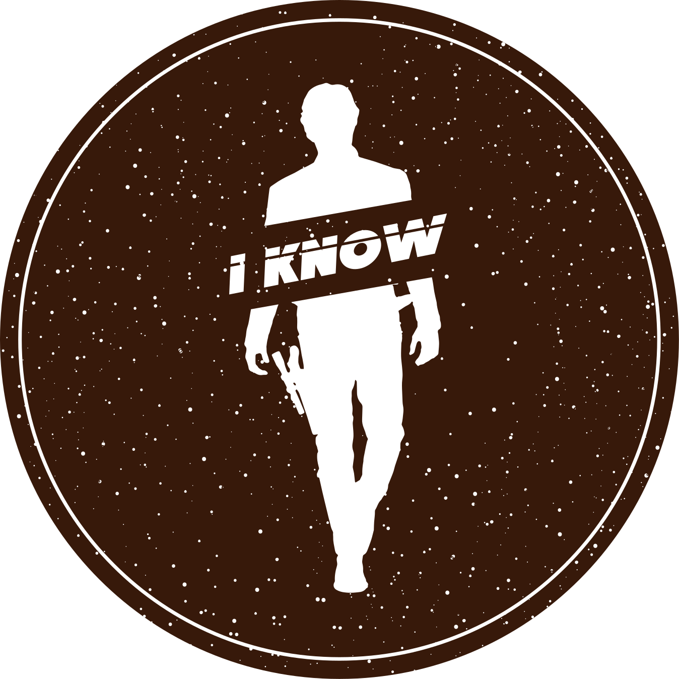 Vinylmatta minimalistisk minimalistisk silhuett uttalelse - Tenstickers