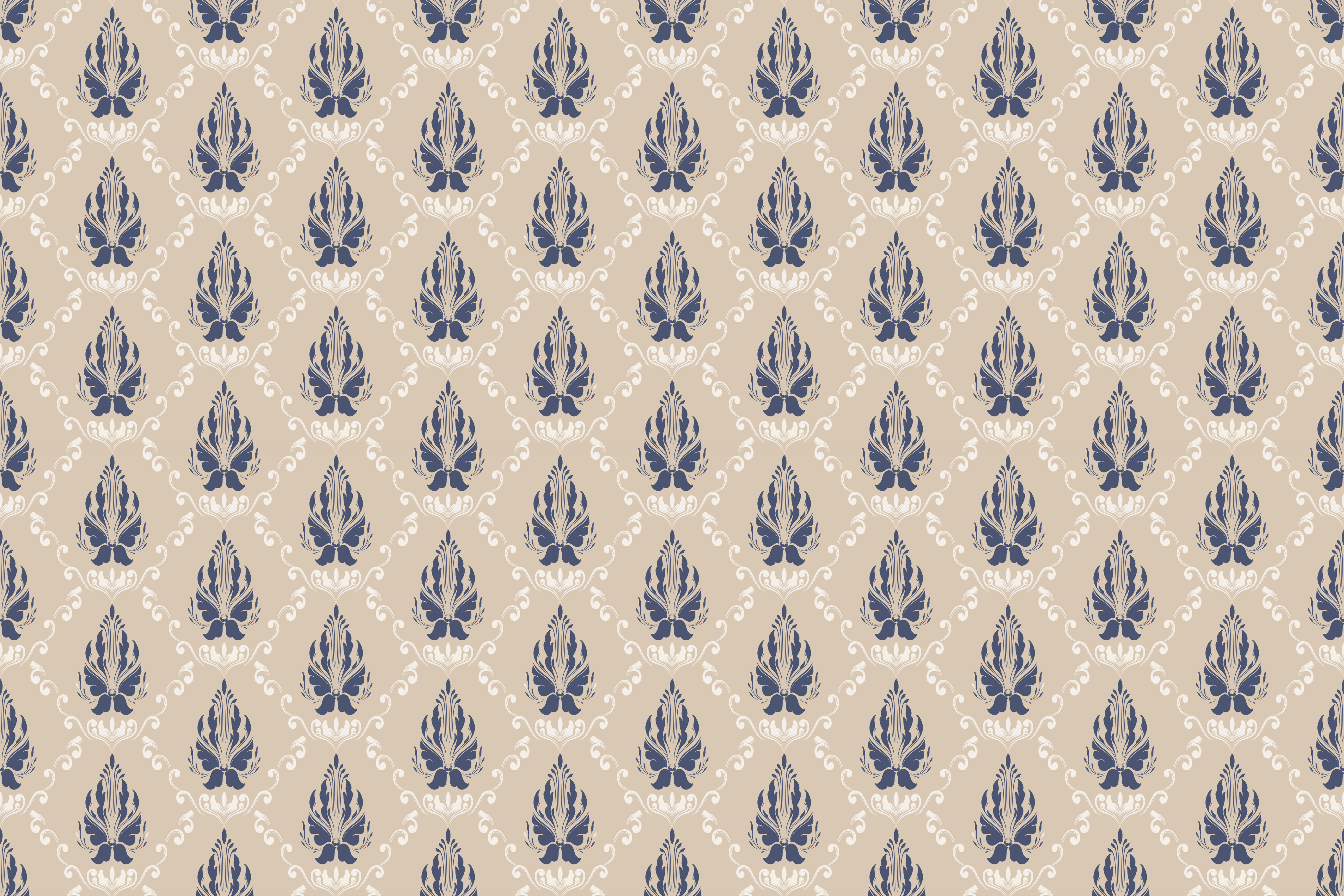 Delikata blommotiv Vinylmatta Vardagsrum - Tenstickers