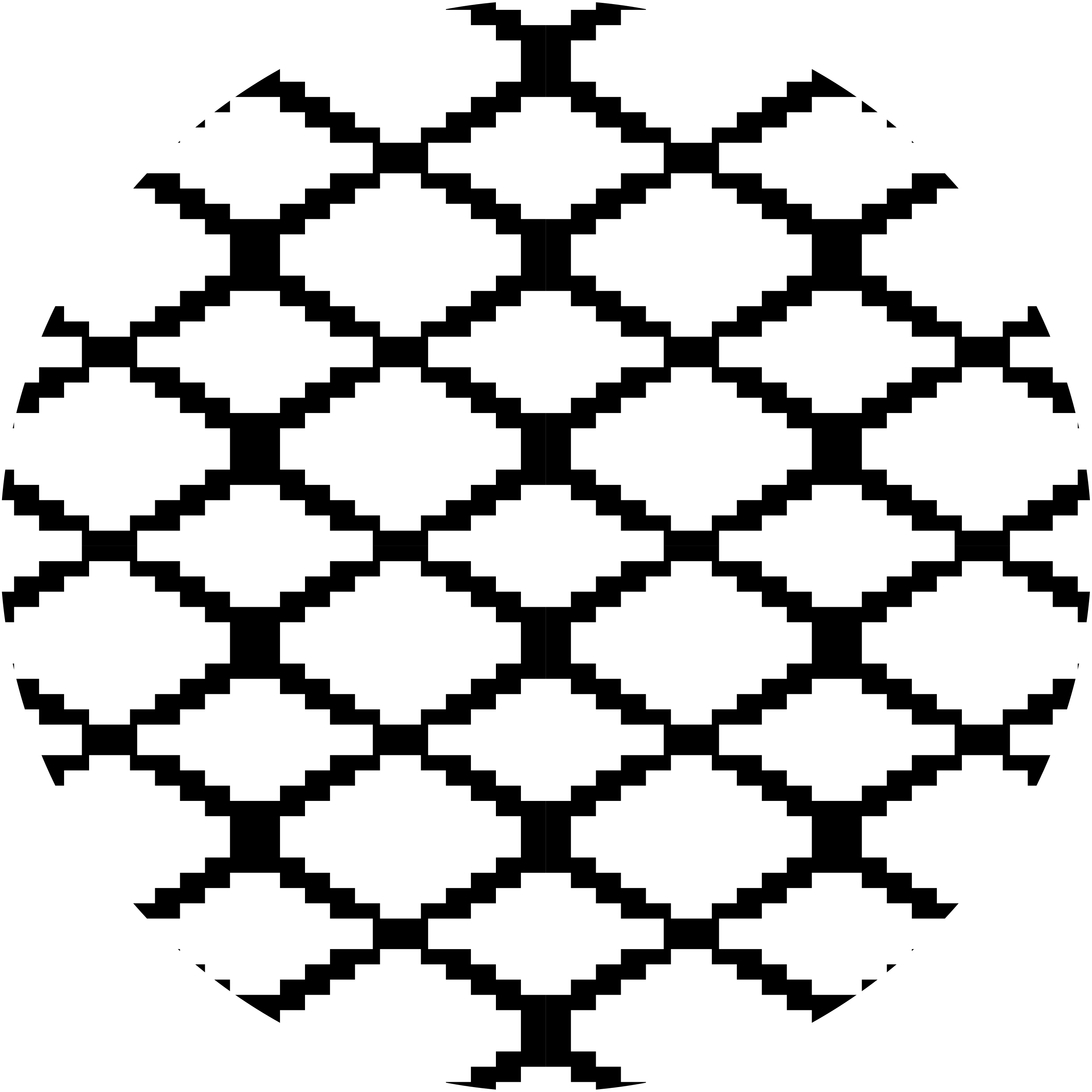 Modernt svartvitt Vinylmatta geometrisk - Tenstickers