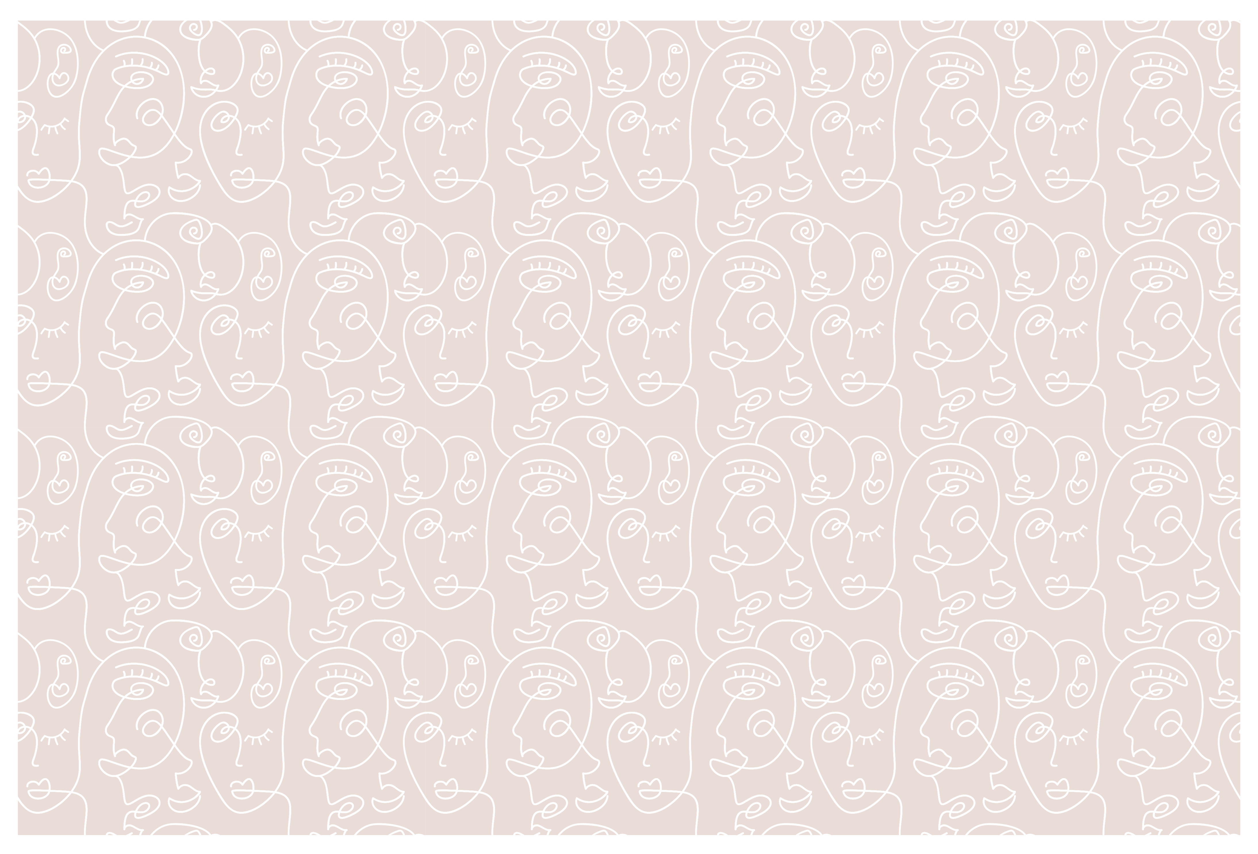 Rosa texturerad nordisk vinylmatta - Tenstickers