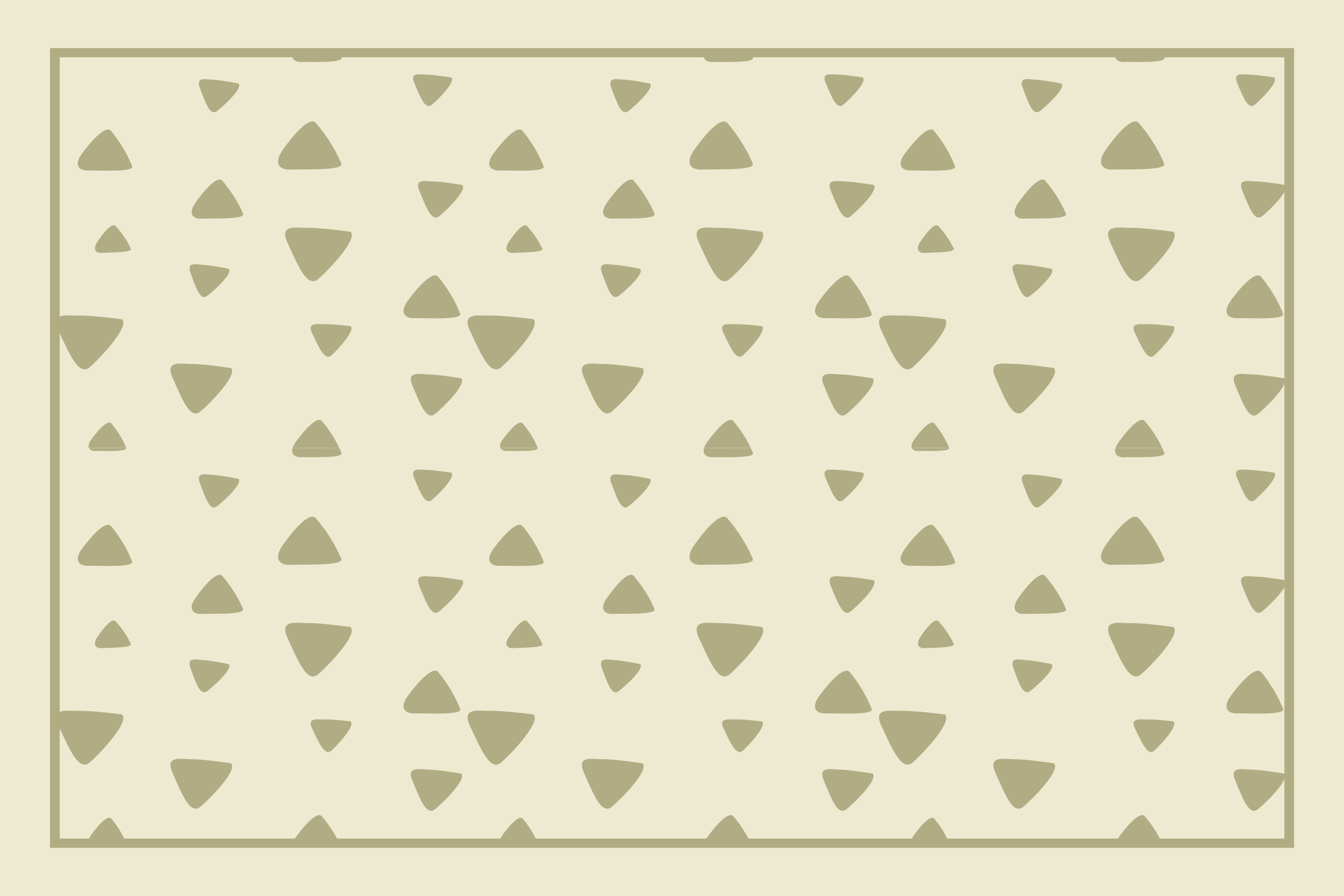 Triangulärt mönster Vinylmatta geometrisk - Tenstickers