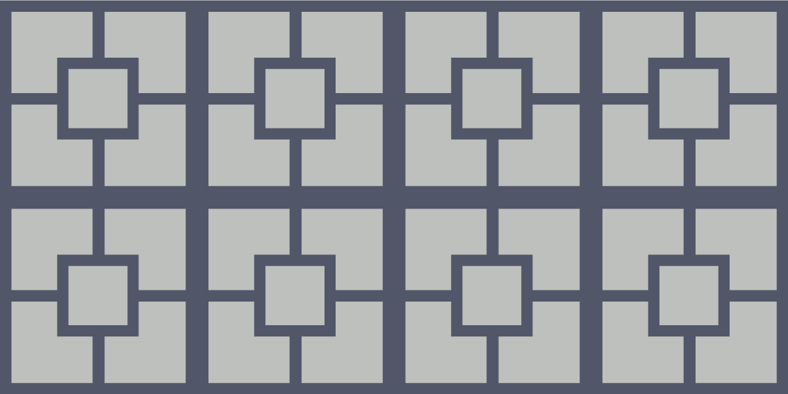 Hollywood-regency squares geometriska mattor - Tenstickers