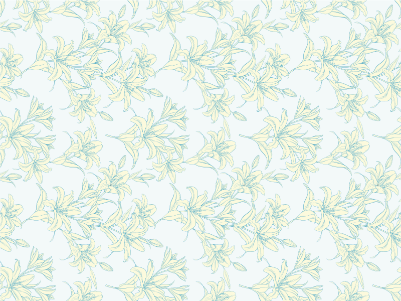 Andra vinylmattor mjuk blomsterdesign - Tenstickers