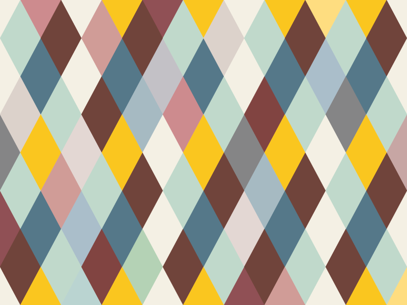 Geometriskt mönstrat golvbeläggning vinylmatta - Tenstickers