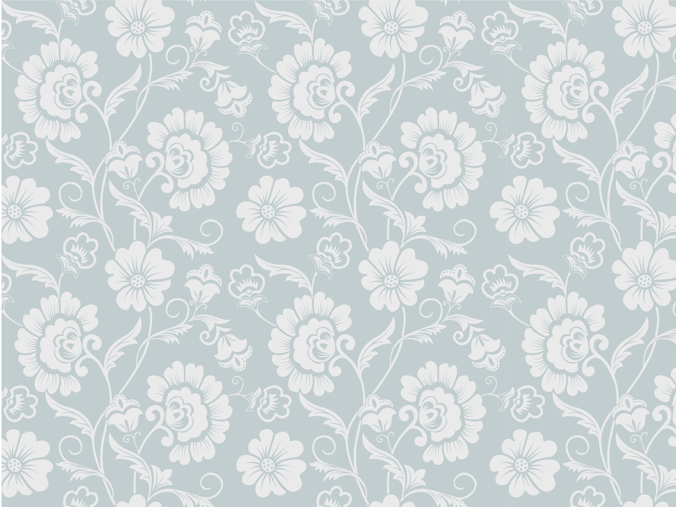 "granny chic" matta med blommönster - Tenstickers