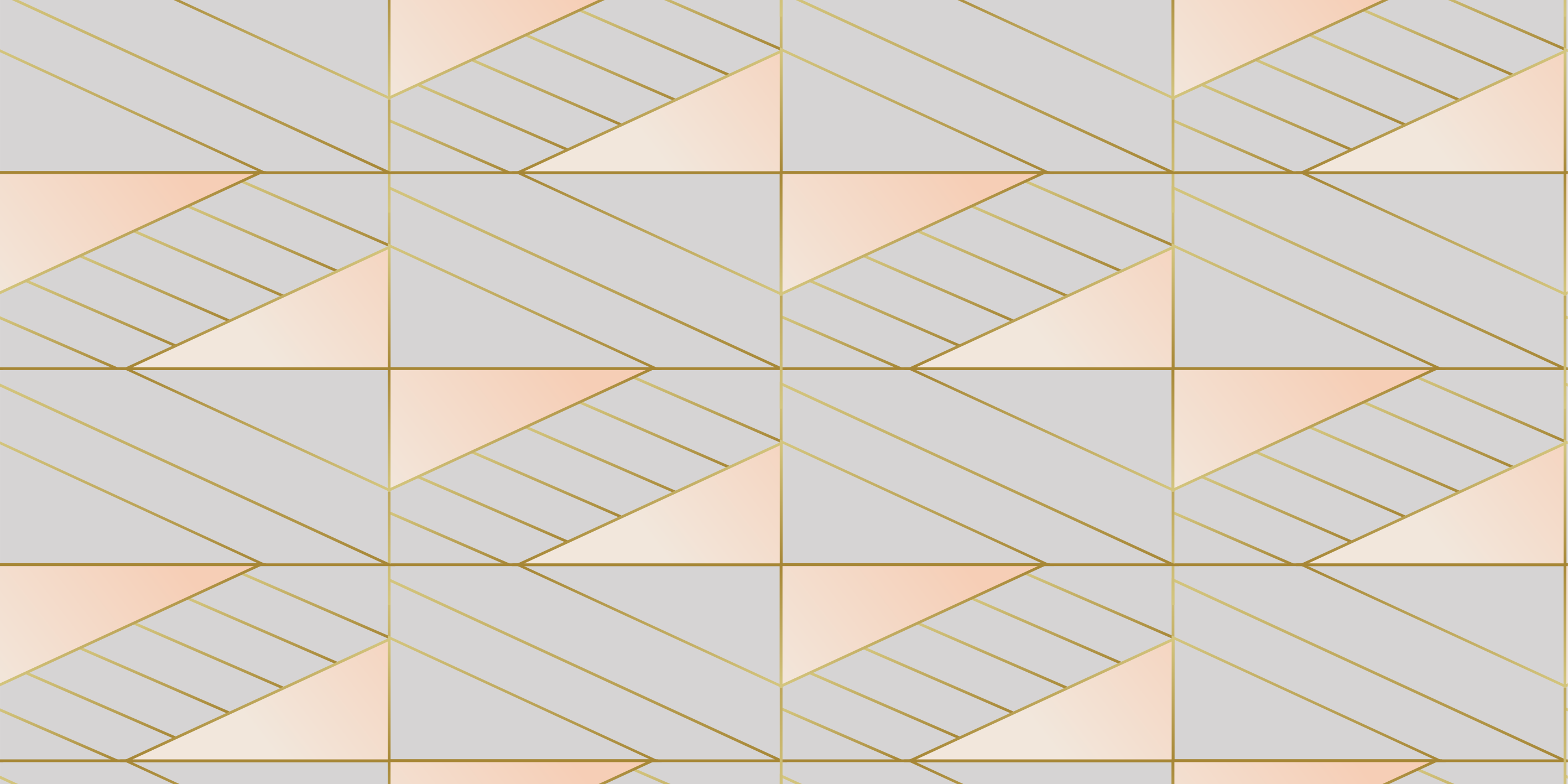 Rosa och grå mönsterrumsmatta i art deco-stil - Tenstickers